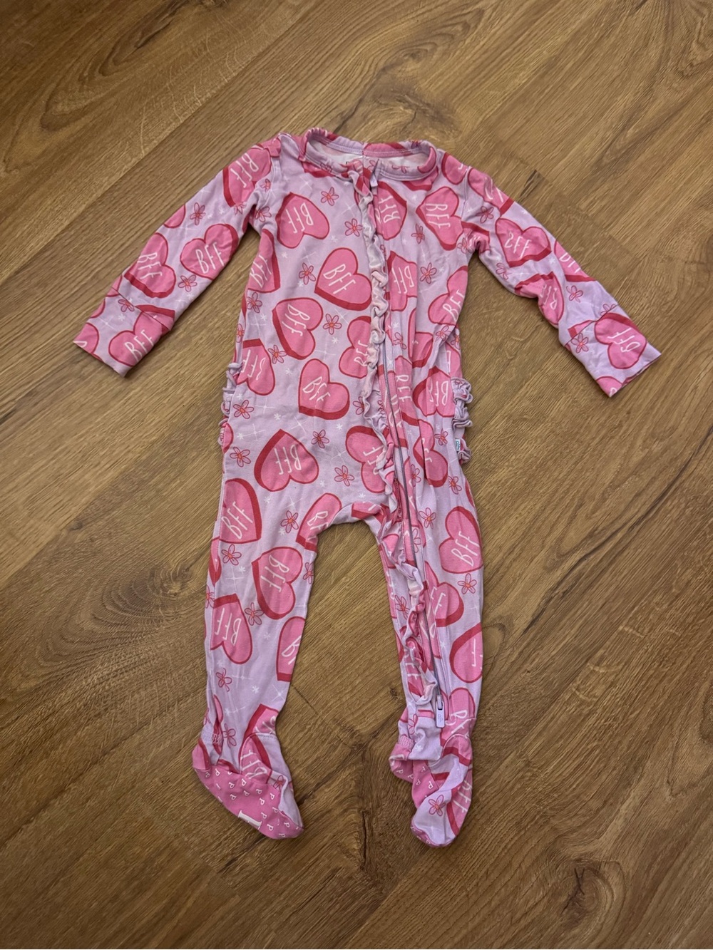 Posh Peanut BFF One-Piece Pajamas (6-9 months)